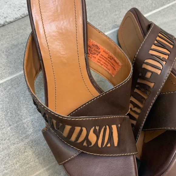 Harley Davidson Platform Sandals - Picture 3 of 3